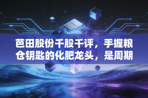 芭田股份千股千评,手握粮仓钥匙的化肥龙头,是周期陷阱还是价值洼地?