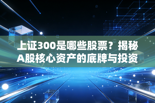 上证300是哪些股票？揭秘A股核心资产的底牌与投资真相