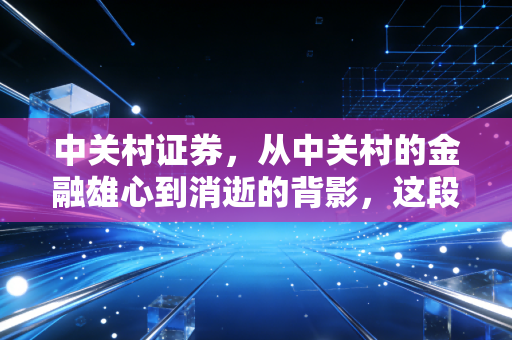 中关村证券，从中关村的金融雄心到消逝的背影，这段历史教会了我们什么？