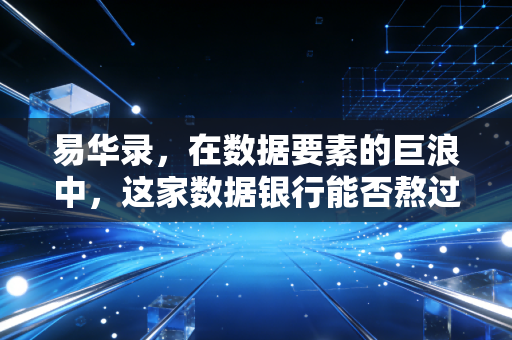 易华录，在数据要素的巨浪中，这家数据银行能否熬过黎明前的黑暗？