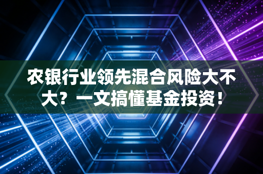 农银行业领先混合风险大不大?一文搞懂基金投资!