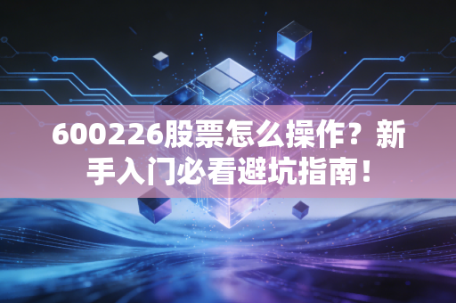 600226股票怎么操作?新手入门必看避坑指南!