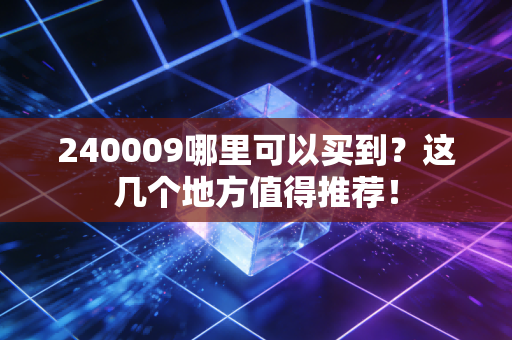 240009哪里可以买到？这几个地方值得推荐！