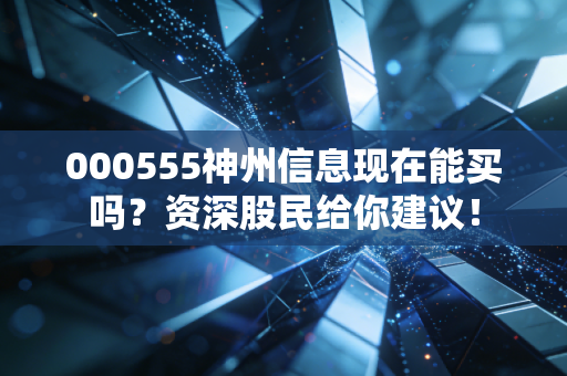 000555神州信息现在能买吗？资深股民给你建议！
