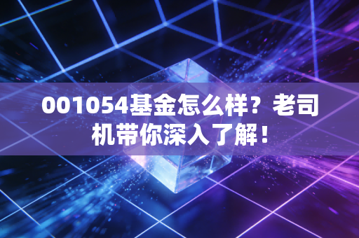 001054基金怎么样？老司机带你深入了解！