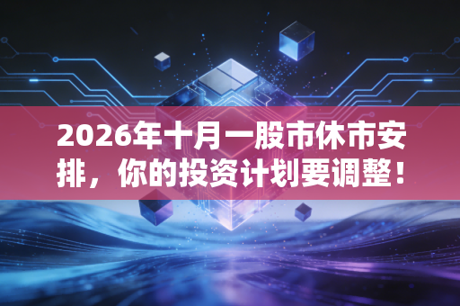 2026年十月一股市休市安排，你的投资计划要调整！