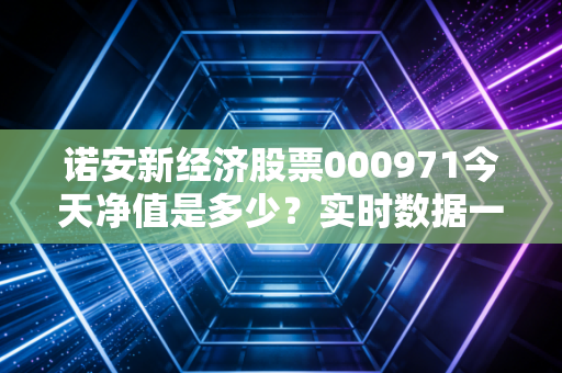 诺安新经济股票000971今天净值是多少？实时数据一看便知！