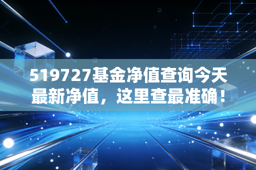 519727基金净值查询今天最新净值，这里查最准确！