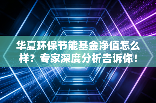 华夏环保节能基金净值怎么样？专家深度分析告诉你！