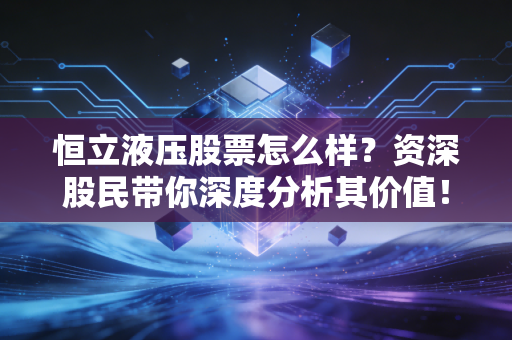 恒立液压股票怎么样？资深股民带你深度分析其价值！
