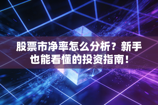 股票市净率怎么分析？新手也能看懂的投资指南！