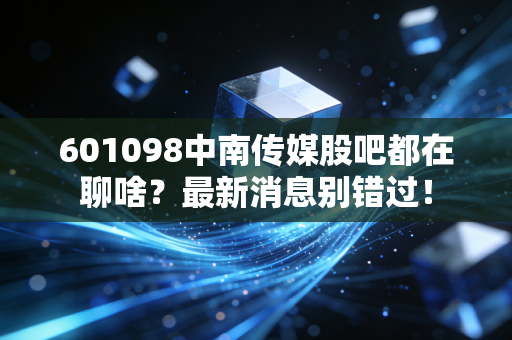 601098中南传媒股吧都在聊啥？最新消息别错过！