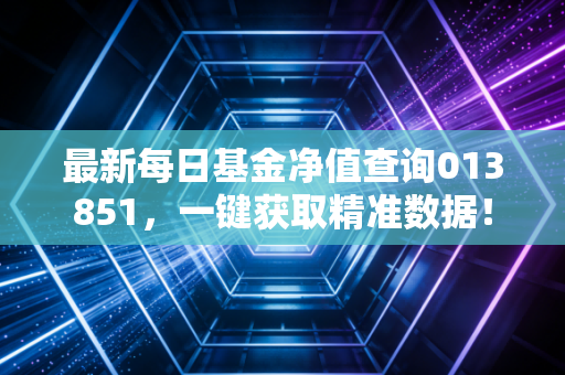 最新每日基金净值查询013851，一键获取精准数据！