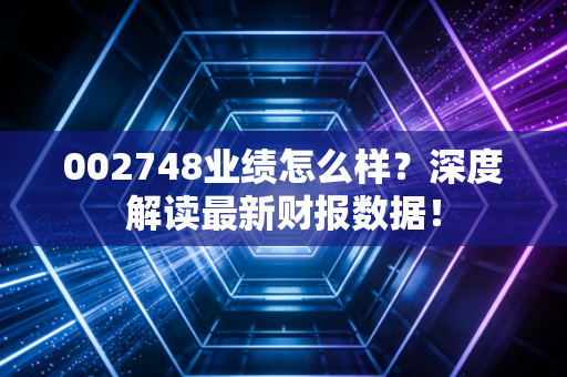 002748业绩怎么样？深度解读最新财报数据！