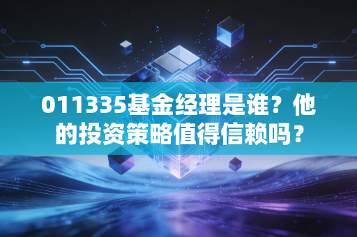 011335基金经理是谁？他的投资策略值得信赖吗？