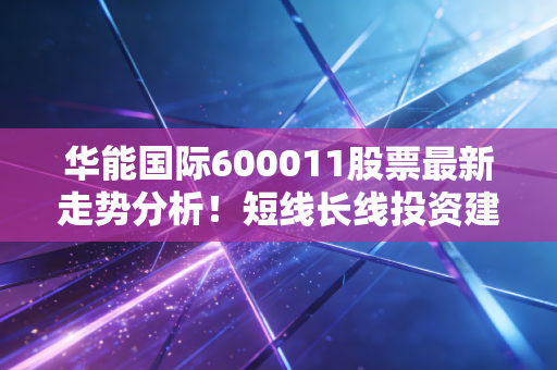 华能国际600011股票最新走势分析！短线长线投资建议分享！