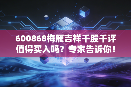 600868梅雁吉祥千股千评值得买入吗？专家告诉你！