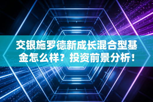 交银施罗德新成长混合型基金怎么样？投资前景分析！