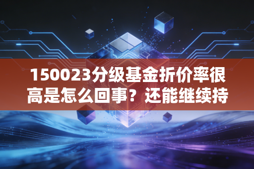150023分级基金折价率很高是怎么回事？还能继续持有吗？
