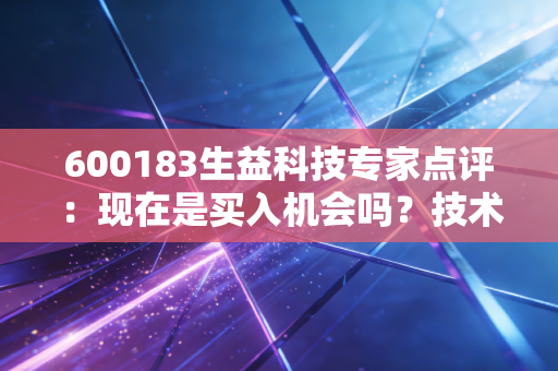 600183生益科技专家点评:现在是买入机会吗?技术面分析建议