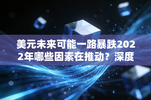美元未来可能一路暴跌2022年哪些因素在推动?深度解读!