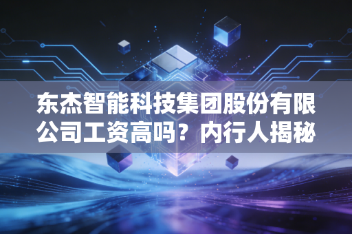 东杰智能科技集团股份有限公司工资高吗？内行人揭秘薪酬