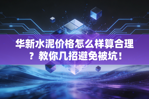 华新水泥价格怎么样算合理？教你几招避免被坑！