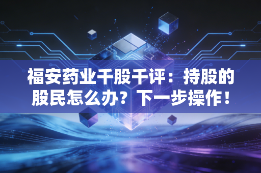 福安药业千股千评：持股的股民怎么办？下一步操作！