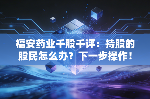 福安药业千股千评：持股的股民怎么办？下一步操作！
