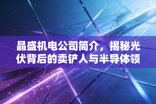 晶盛机电公司简介,揭秘光伏背后的卖铲人与半导体领域的破局者
