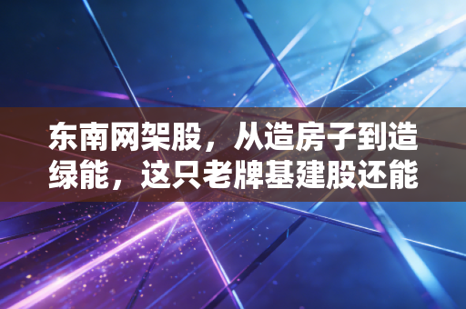 东南网架股，从造房子到造绿能，这只老牌基建股还能打吗？