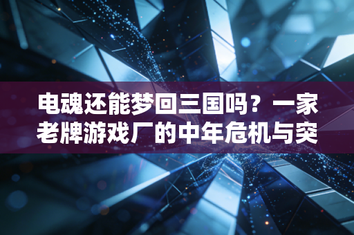 电魂还能梦回三国吗？一家老牌游戏厂的中年危机与突围之路