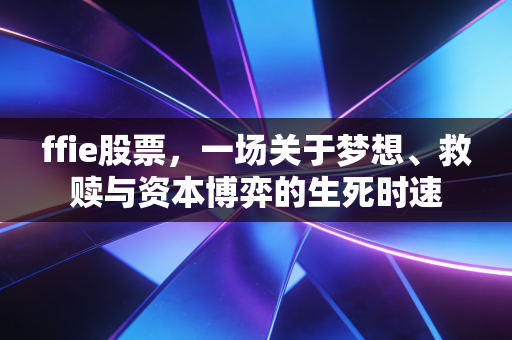 ffie股票,一场关于梦想、救赎与资本博弈的生死时速