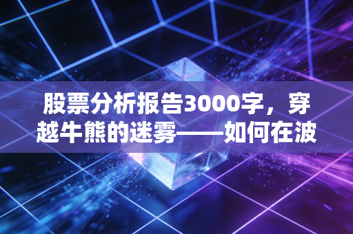 股票分析报告3000字，穿越牛熊的迷雾——如何在波动中寻找确定性？