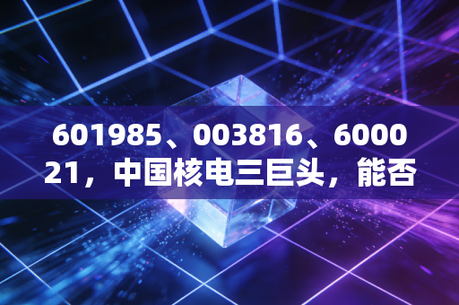 601985、003816、600021，中国核电三巨头，能否成为你养老账户里的压舱石？