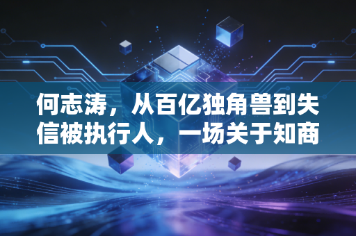 何志涛，从百亿独角兽到失信被执行人，一场关于知商的狂想与现实