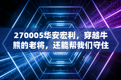270005华安宏利，穿越牛熊的老将，还能帮我们守住钱袋子吗？