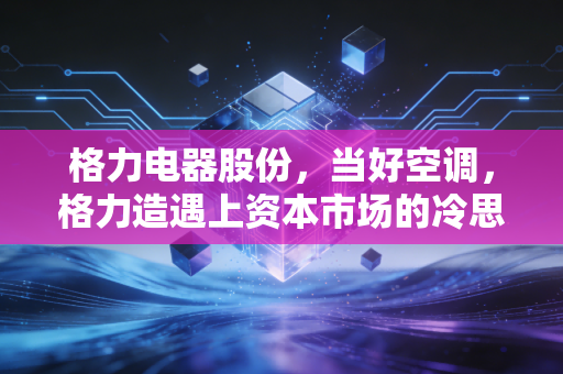 格力电器股份,当好空调,格力造遇上资本市场的冷思考