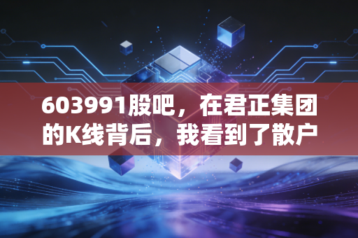 603991股吧，在君正集团的K线背后，我看到了散户最真实的焦虑与希望