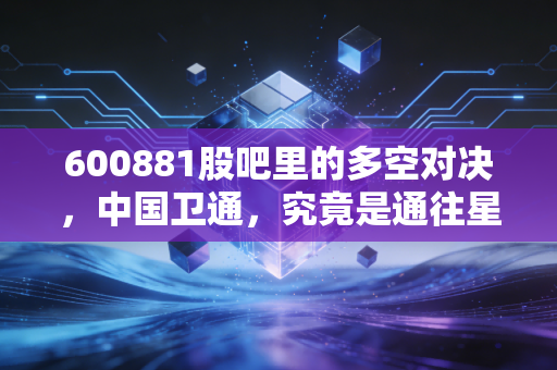 600881股吧里的多空对决，中国卫通，究竟是通往星辰大海的诺亚方舟，还是散户难以捉摸的空中楼阁？