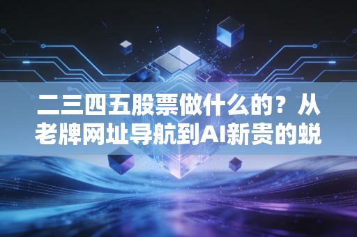 二三四五股票做什么的？从老牌网址导航到AI新贵的蜕变之路
