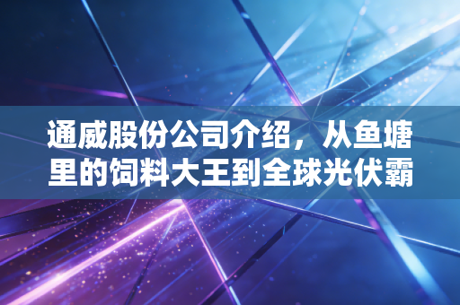 通威股份公司介绍,从鱼塘里的饲料大王到全球光伏霸主的逆袭之路