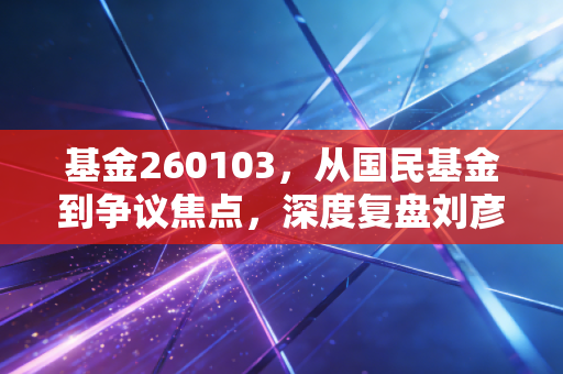 基金260103，从国民基金到争议焦点，深度复盘刘彦春的投资哲学与未来救赎