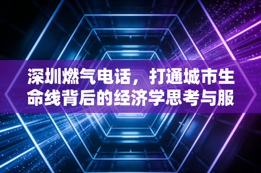 深圳燃气电话，打通城市生命线背后的经济学思考与服务变革