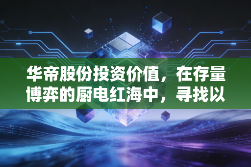 华帝股份投资价值，在存量博弈的厨电红海中，寻找以旧换新下的突围与新生