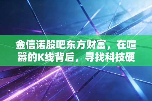 金信诺股吧东方财富,在喧嚣的K线背后,寻找科技硬核的长期主义