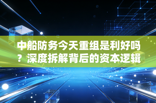 中船防务今天重组是利好吗？深度拆解背后的资本逻辑与散户应对策略