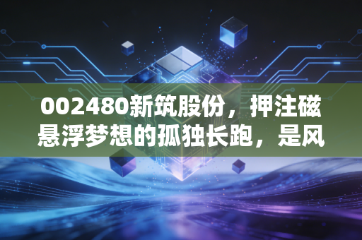 002480新筑股份，押注磁悬浮梦想的孤独长跑，是风口还是陷阱？