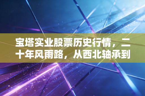 宝塔实业股票历史行情，二十年风雨路，从西北轴承到妖股传奇的深度复盘