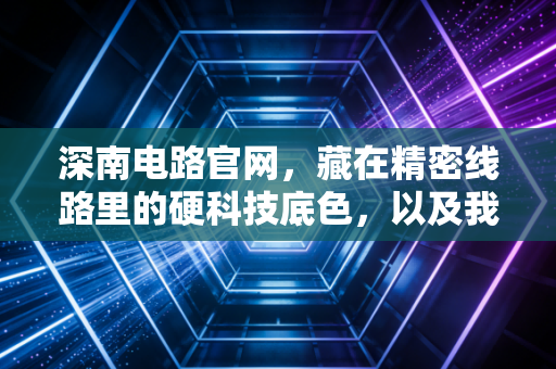 深南电路官网,藏在精密线路里的硬科技底色,以及我眼中的周期突围战